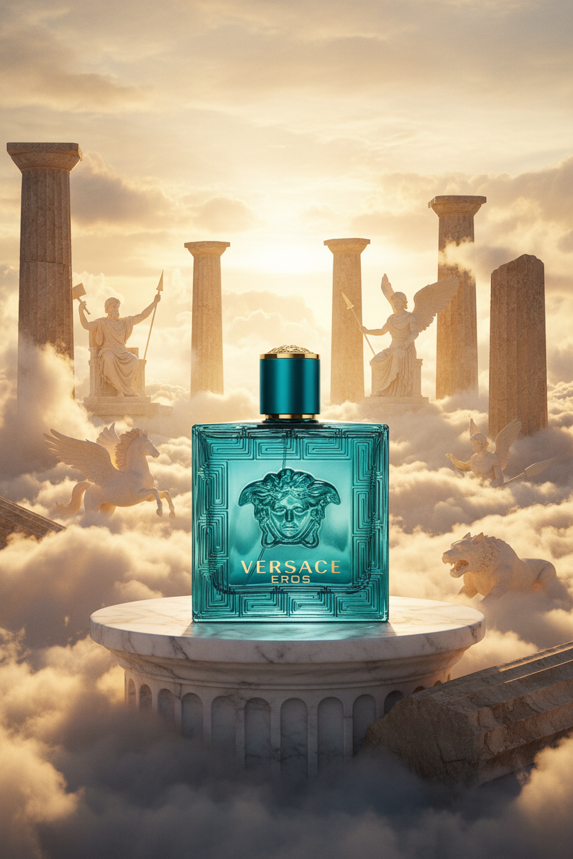 Versace Eros Eau de Toilette For Men 3.4 fl oz