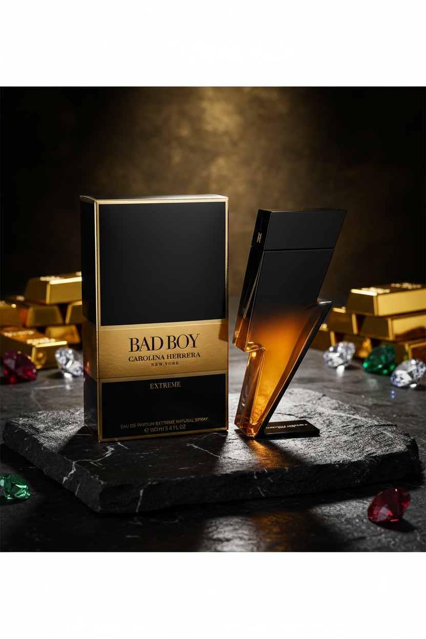 Bad Boy Extreme by Carolina Herrera Eau De Parfum Spray 3.4 oz for Men