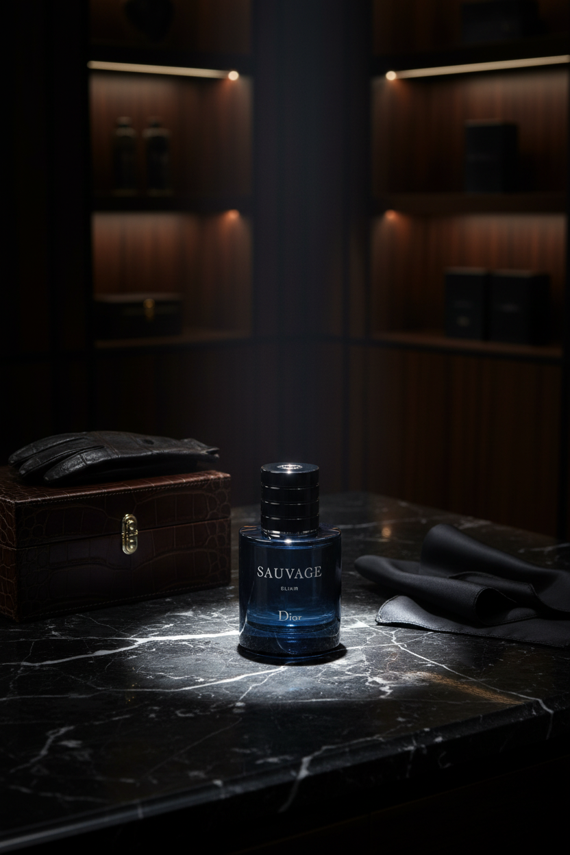 Sauvage Elixir Dressing Room