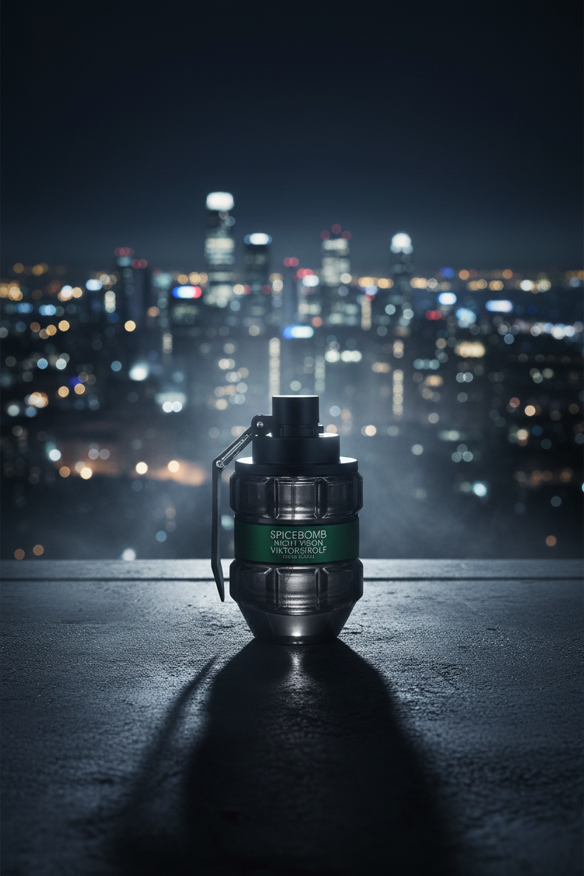 Spicebomb Night Vision City Rooftop